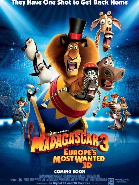 Madagascar 3: Thần Tượng Châu Âu | Madagascar 3 Europes Most Wanted (2012)