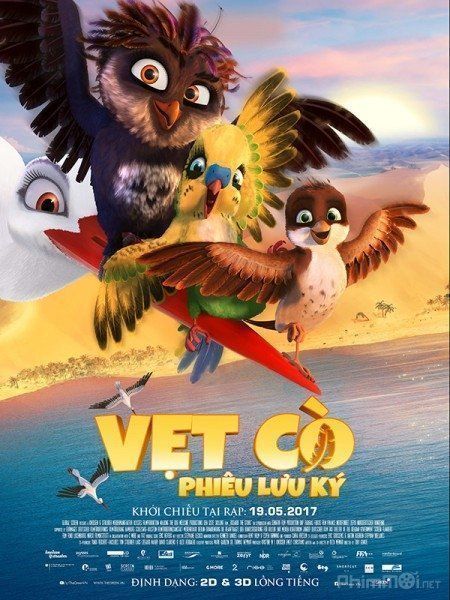 Vẹt Cò Phiêu Lưu Ký | A Storks Journey (2017)